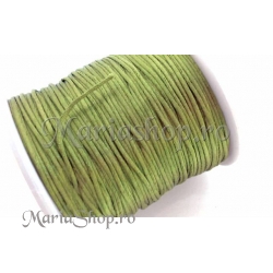 Snur satin kaki 1mm 5m